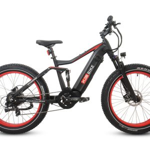 warrior-full-suspension-electric-bike1000w-Warrior Full Suspension Fat Tire Ebike 1000W (Fully Assembled)